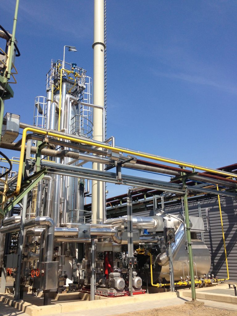 Bild einer Chemieanlage.